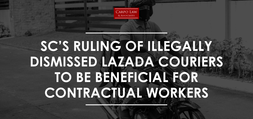 SC’s ruling of Lazada riders to be helpful for contractual employees