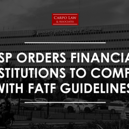 BSP Orders to Comply with FATF